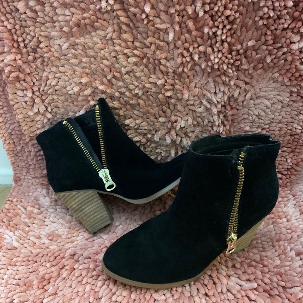 Black Aldo Booties